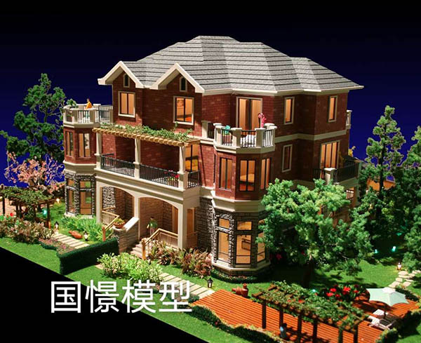 会昌县建筑模型